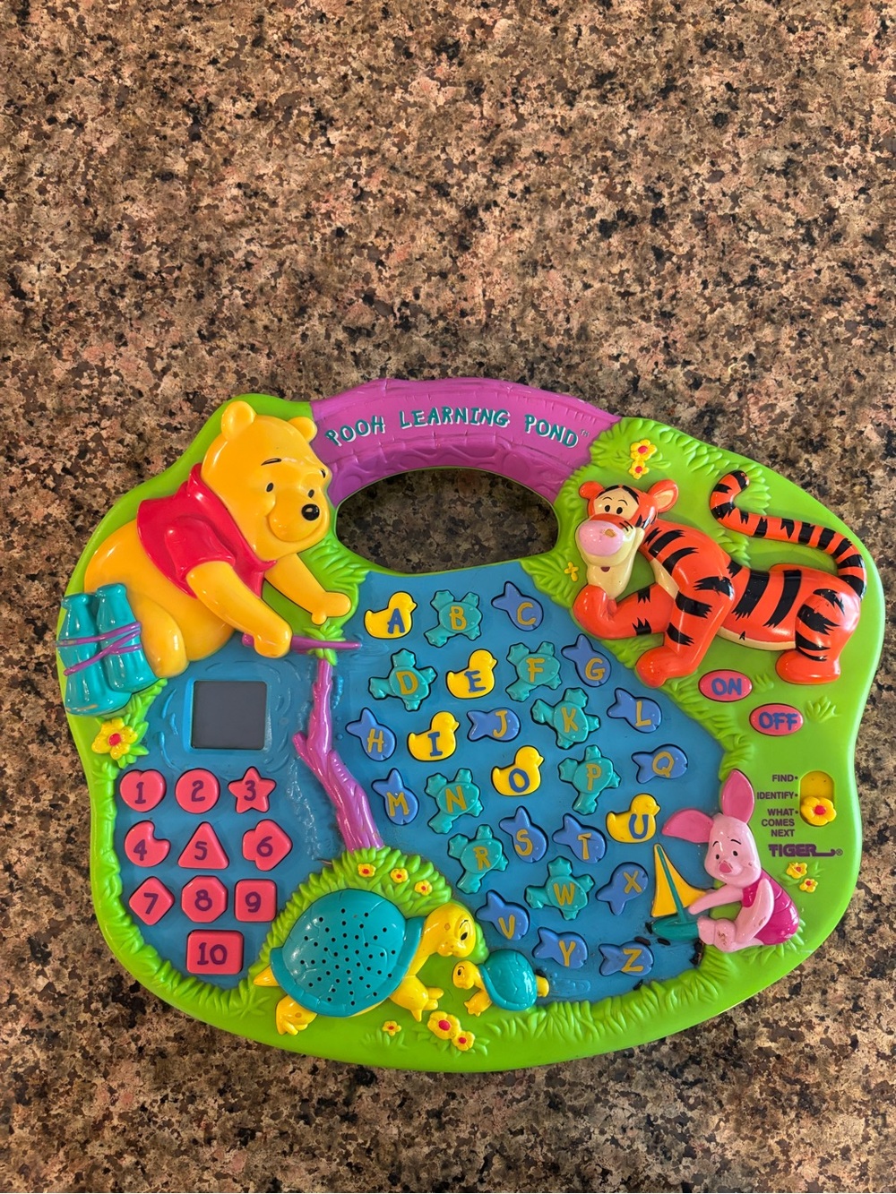 Winnie-the-Pooh Learning Pond Educational Toy - Green & Blue